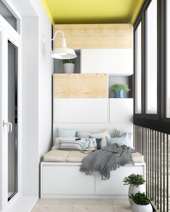 阳台只有1㎡如何设计合肥人学着这样来装修小阳台也变大收纳