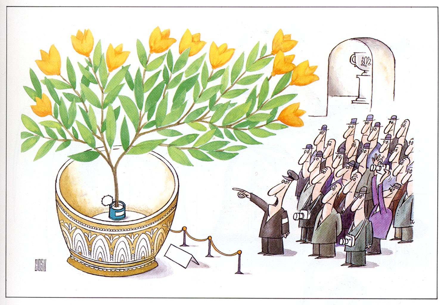 漫世界|罗马尼亚著名漫画家康斯坦丁作品欣赏