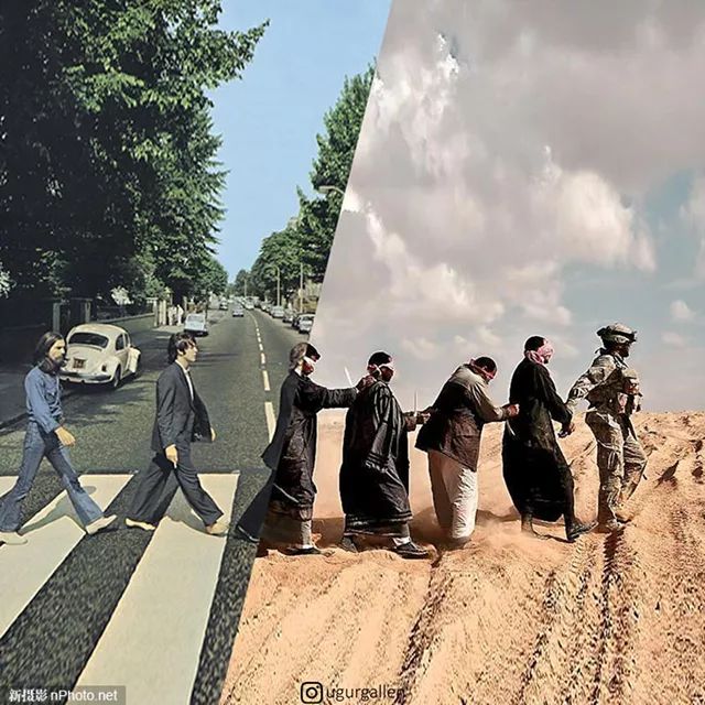 土耳其艺术家用镜头记录下战争与和平残酷对比令人触目惊心