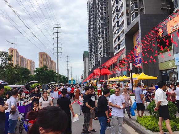 生活居所为南宁城市繁华幸福人居贡献力量(保利时光里夜景)保利七月