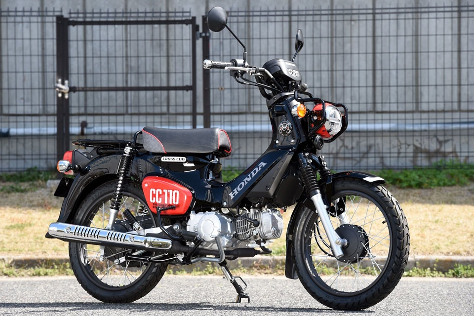 值得收藏的一款小车,本田熊本熊版cross cub 110cc