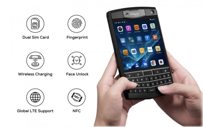 黑莓passport精神续作:unihertz titan将上线众筹