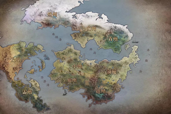 换句话说,九州虽然是小说家创作的架空世界,但这个世界拥有完整的历史