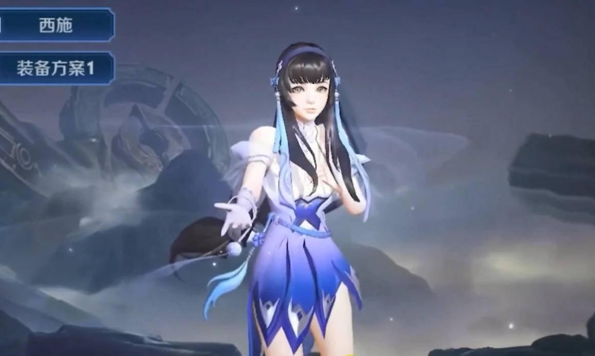 王者荣耀西施出场动画遭吐槽神态超中二这不是美人是沙雕