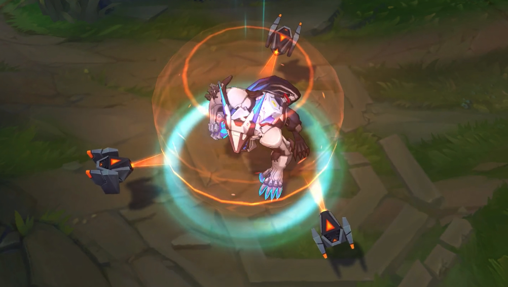 lol狼人沃里克源计划皮肤鉴赏全身机甲的帅狗狗你喜欢吗