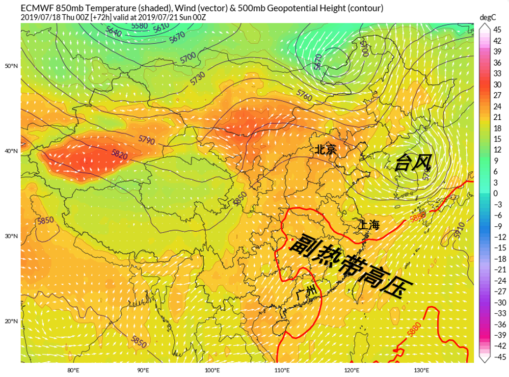 丹娜丝台风跑偏,害苦了广东!接下来高温要在南方扩大蔓延