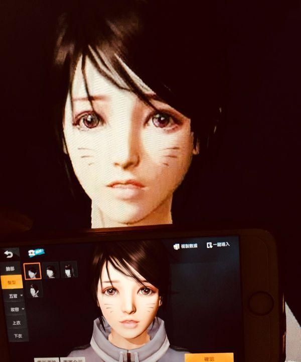 荒野行动:萌新捏了一张"绝美"面孔|荒野|捏脸|玩家_新浪新闻