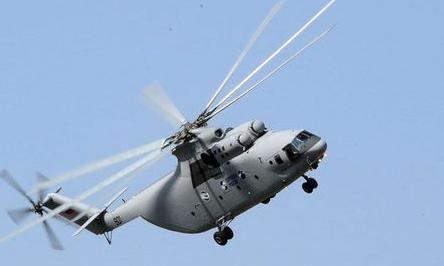 汶川大地震时的功臣米26重型直升机