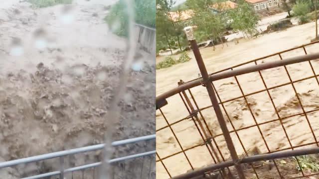 黑龙江洪水:暴雨致黑龙江26趟列车停运 洪水冲坑最深达4米