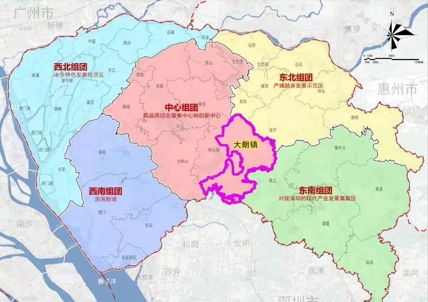 东莞又一镇规划出炉重点建设5大区域改造学校新建医院