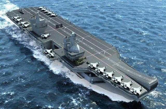 5万吨 长度:284米 舰载机:40架 伊丽莎白女王级为英国皇家海军最新型