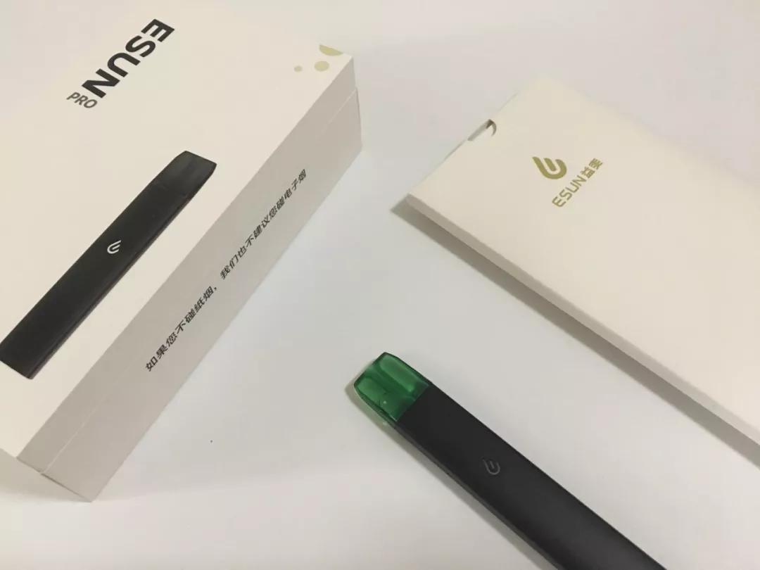 esun益爽pro电子烟使用评测大烟雾小烟还原极致口感