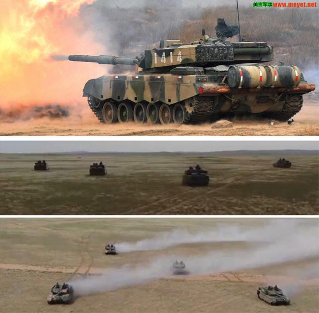 超猛我军坦克总量已超美俄中国新型合成装甲旅威风八面
