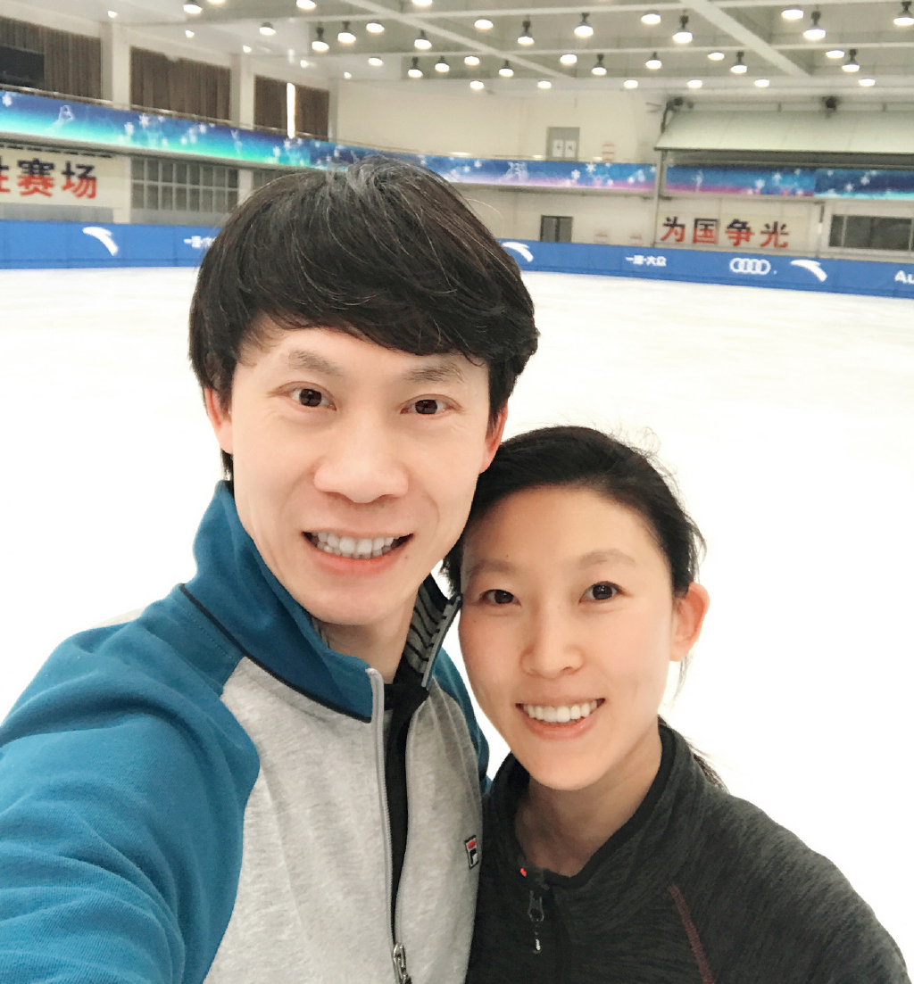 申雪/赵宏博在2010年温哥华冬奥会上