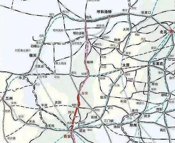 榆林至鄂尔多斯段高铁勘察即将启动,将与延榆高铁同步批复实施