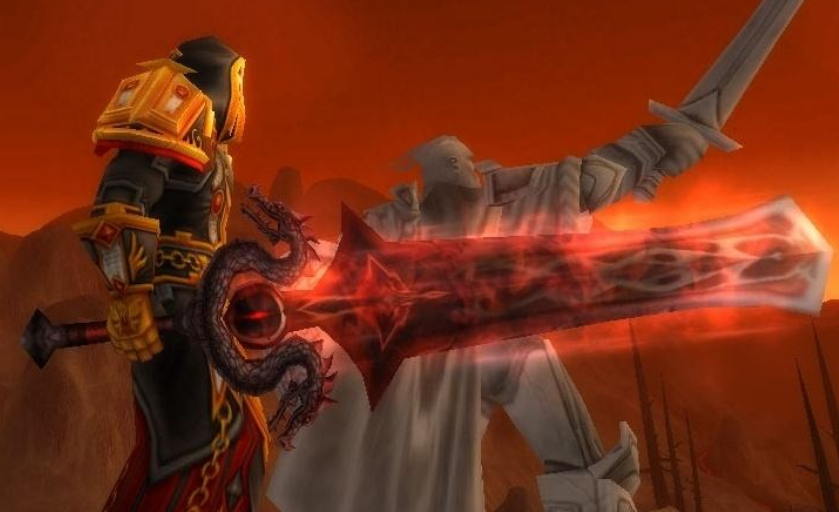 魔兽世界:无数战士玩家羡慕的武器,大元帅双手剑完美无瑕