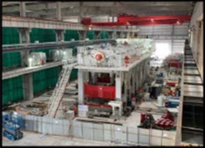 特斯拉公布的上海超级工厂内部照片（原图清晰度较低）