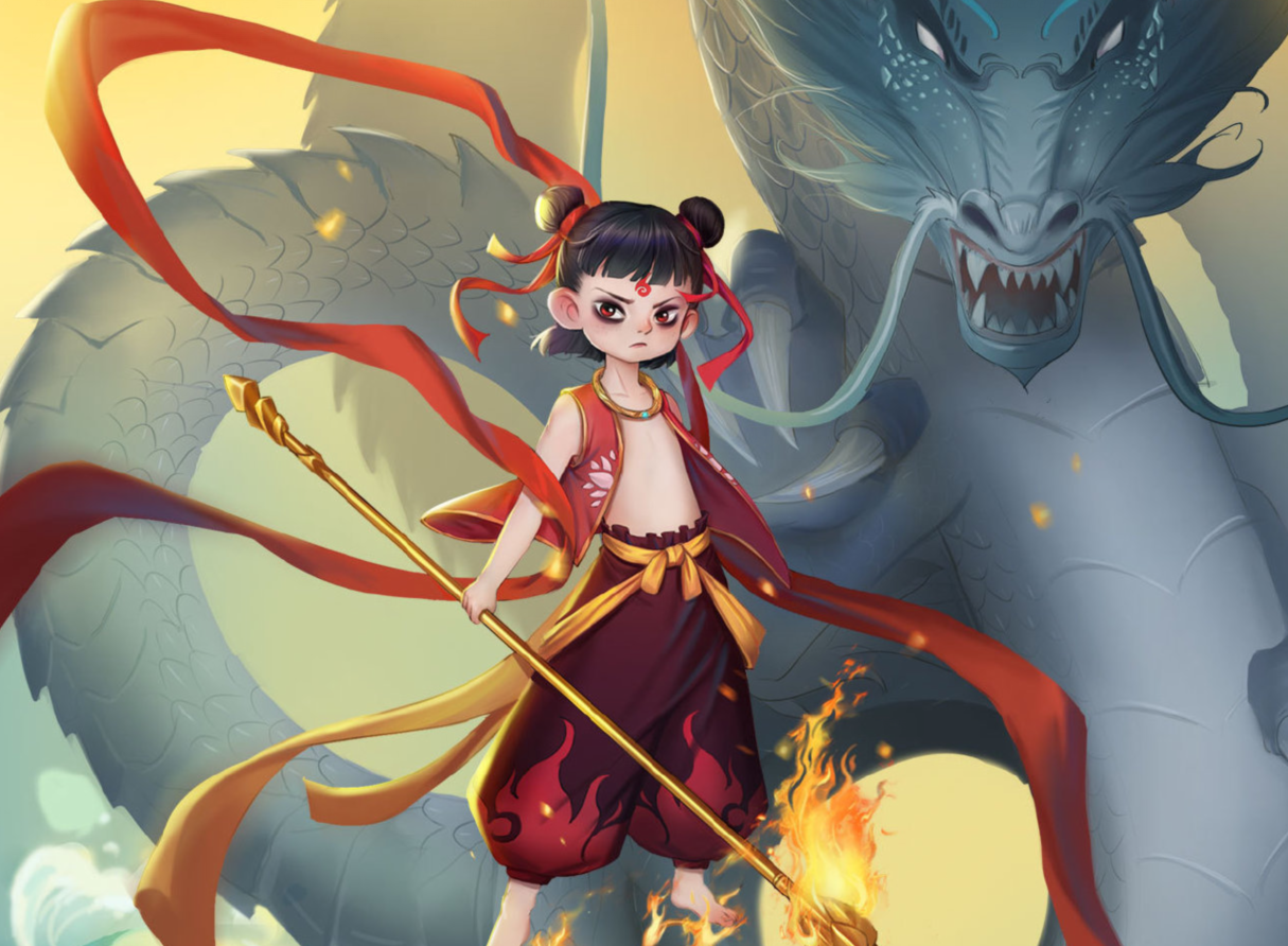 《哪吒》票房过亿,哪吒头引领流行,宋祖儿张碧晨纷纷跟风