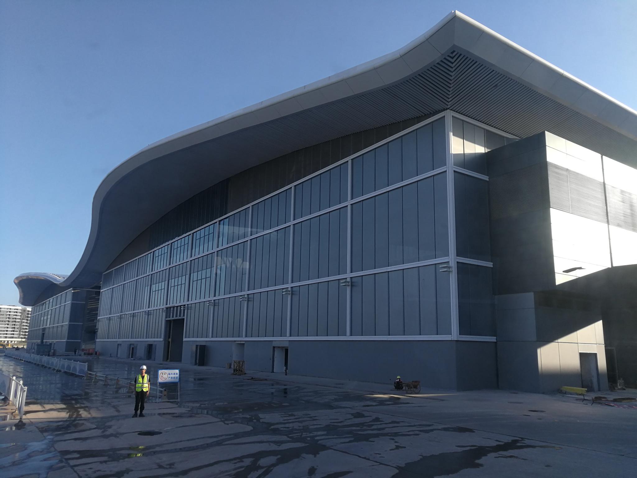 视频丨记者探营全球最大展馆 深圳国际会展中心预计九月启用