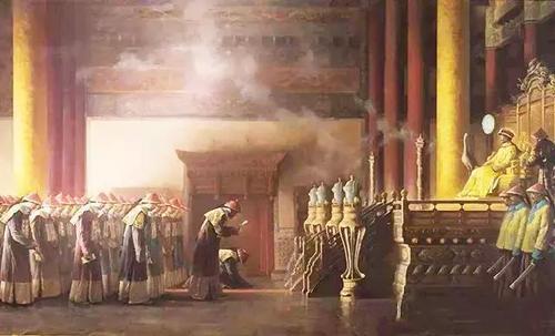 唐朝坐宋朝站清朝跪历史中上朝礼节不像电视所说那样