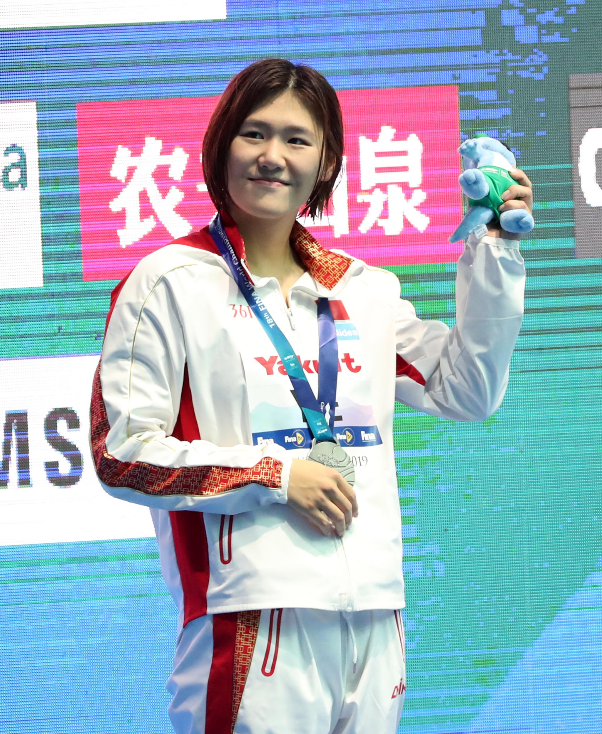 战胜恐惧 光州世锦赛女子400米混叶诗文再夺一银