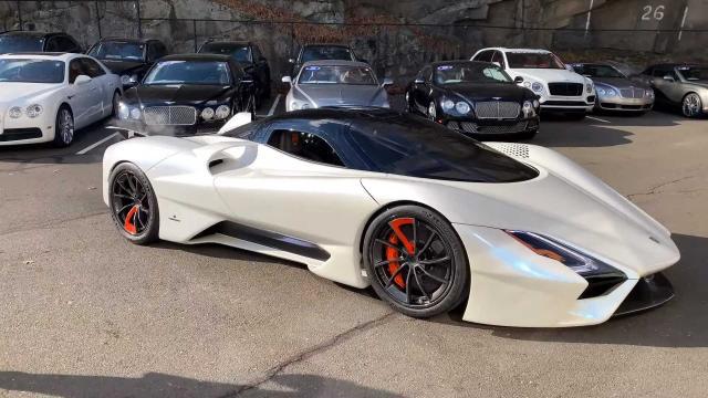 9t发动机 2020款ssc tuatara量产版本跑车曝光