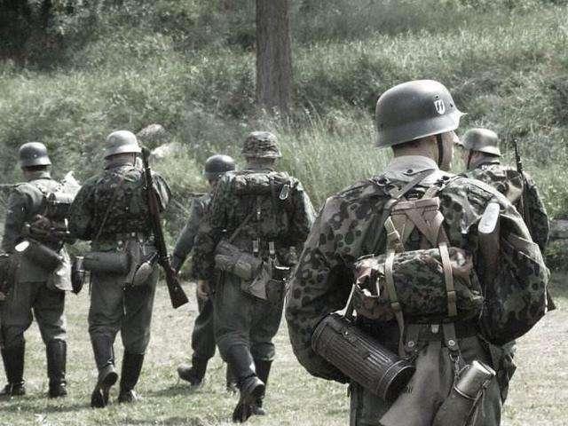 二战初期老照片,战无不胜德国国防军