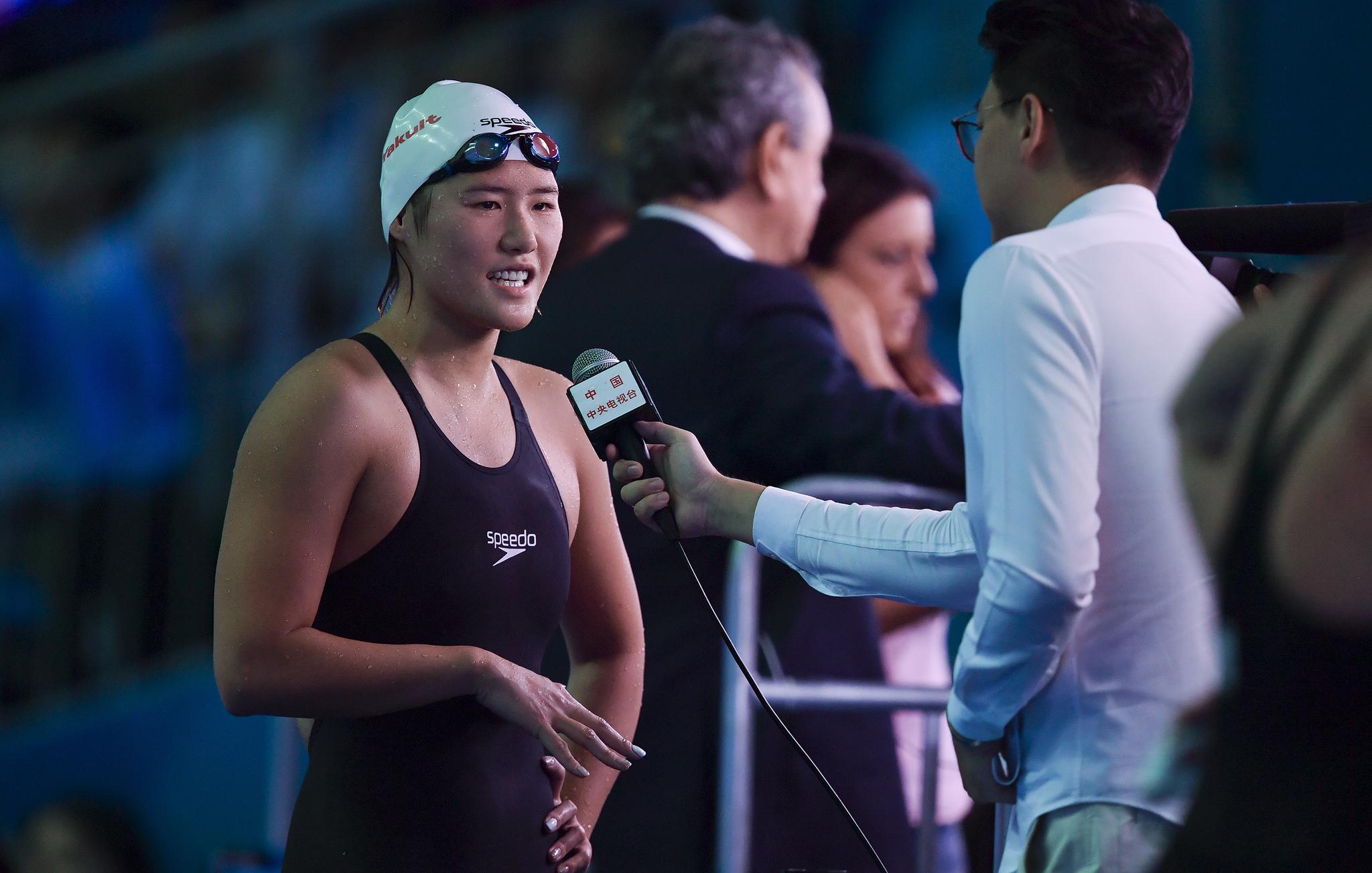 游泳世锦赛叶诗文女子400米个人混合泳摘银