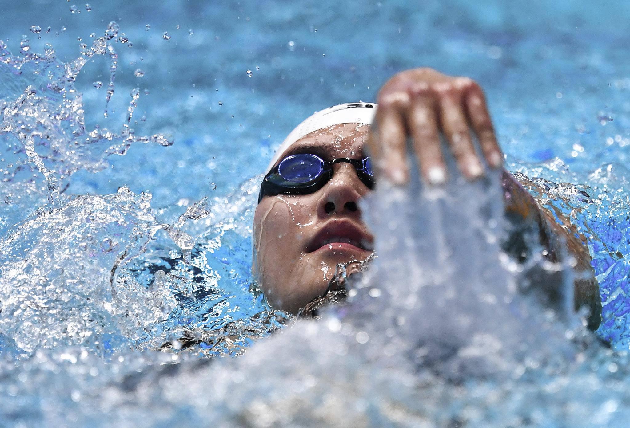 游泳世锦赛叶诗文女子400米个人混合泳摘银