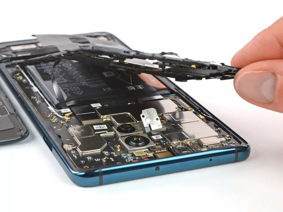 华为mate 20 x (5g)拆解:壳还是原来的壳,内部却"大变样"