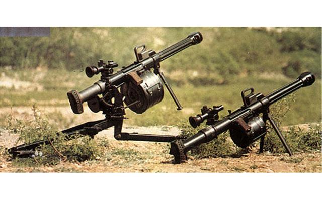 后坐力可调的榴弹发射器——qlz87