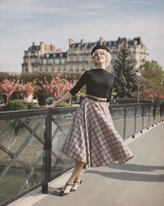 复古衣服穿出时尚感20世纪的复古怀旧穿搭经典又优雅