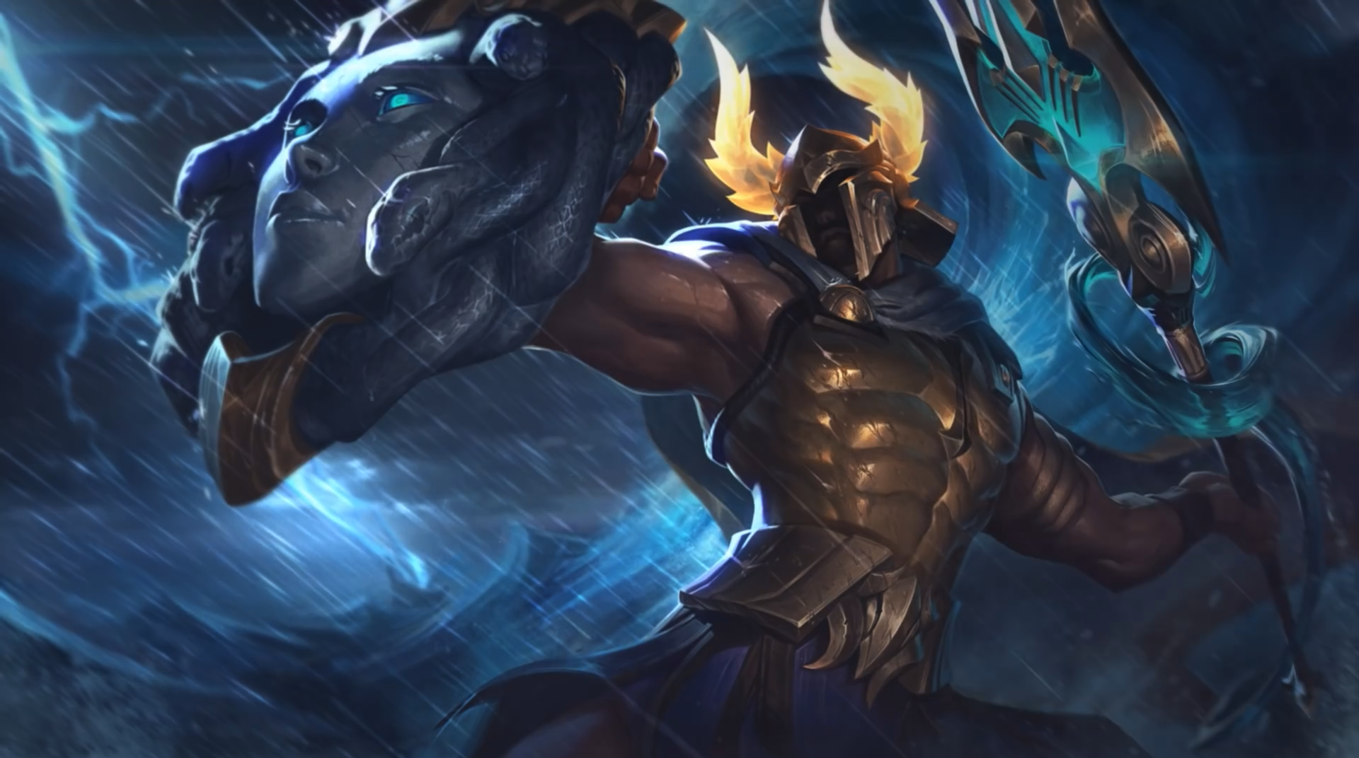 lol新版潘森所有皮肤重做这款英仙座一夜翻身你有了吗