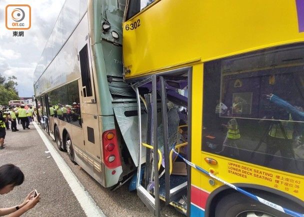 今早,香港两巴士相撞,77人受伤|车祸造成|车相撞_新浪军事_新浪网