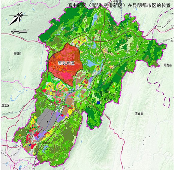 高大上的滇中新区irbd未来将呈现这样的场景