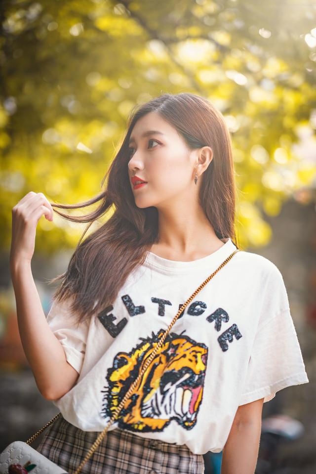 索尼影赛人像月 大眼睛萌妹子