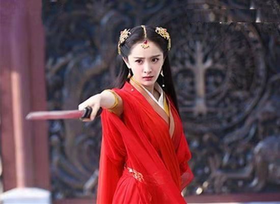 最美不过红衣女,赵丽颖杨幂刘诗诗鞠婧祎刘亦