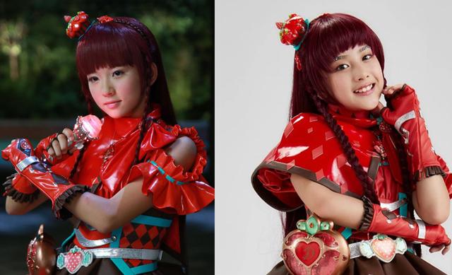 舞法天女新旧两版对比全体整容小兔兔真是太可爱了