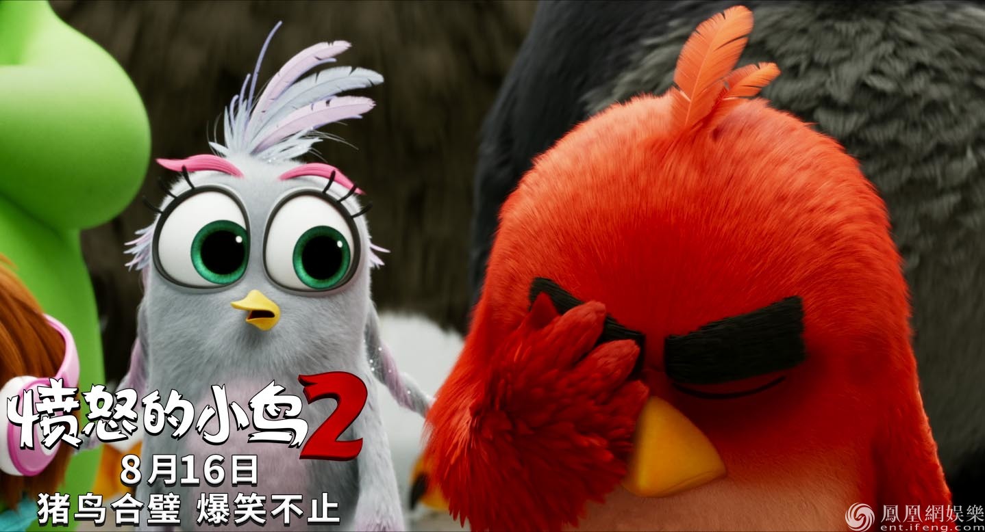 瑞秋·布鲁姆等原版配音的爆笑动作动画电影《愤怒的小鸟2》曝光"猪鸟