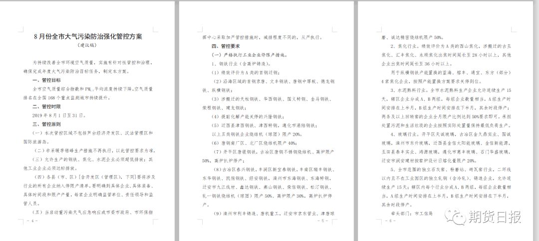 唐山又双叒叕限产 对黑色系影响几何?