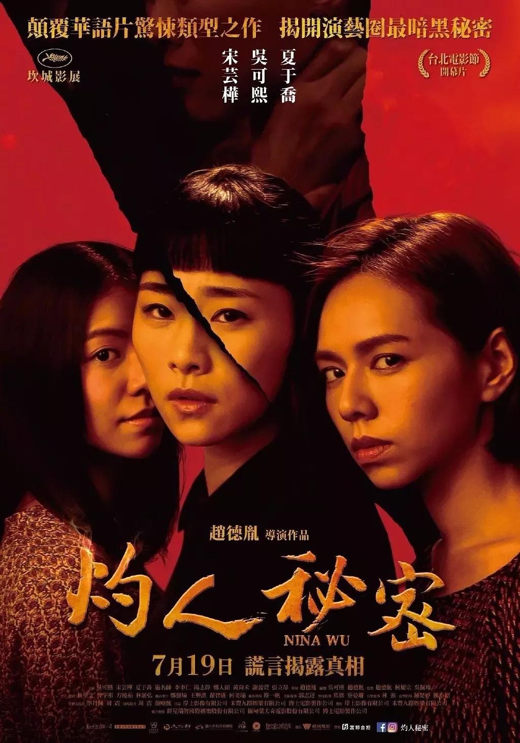 吴可熙主演兼编剧新作《灼人秘密》台北上映,现实题材掀热议