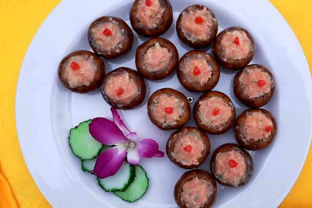 桂林美食平乐十八酿,简易做法,一学就会