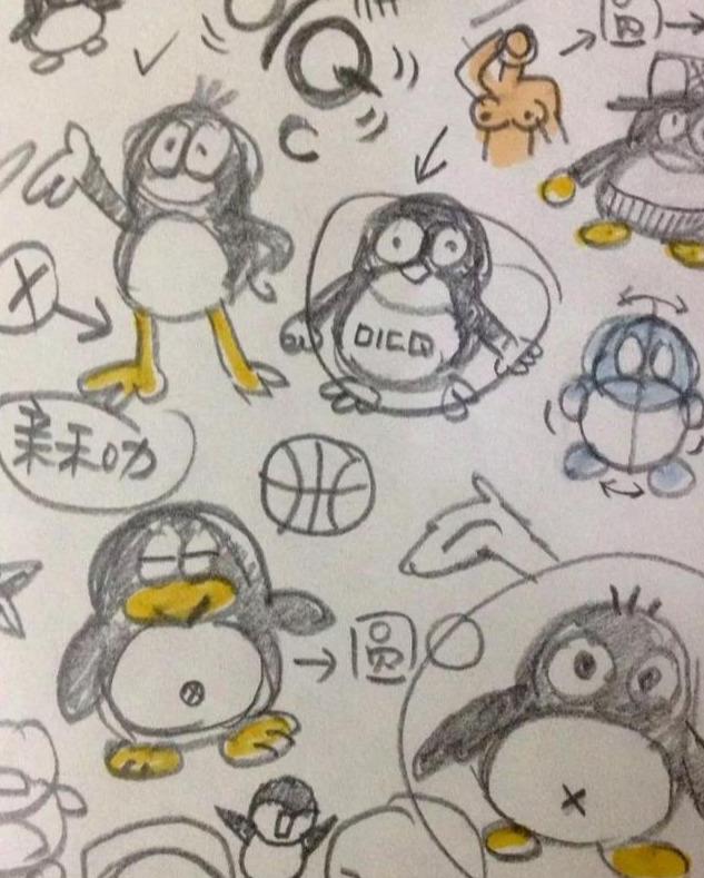 你知道是谁设计的qq企鹅的logo吗?