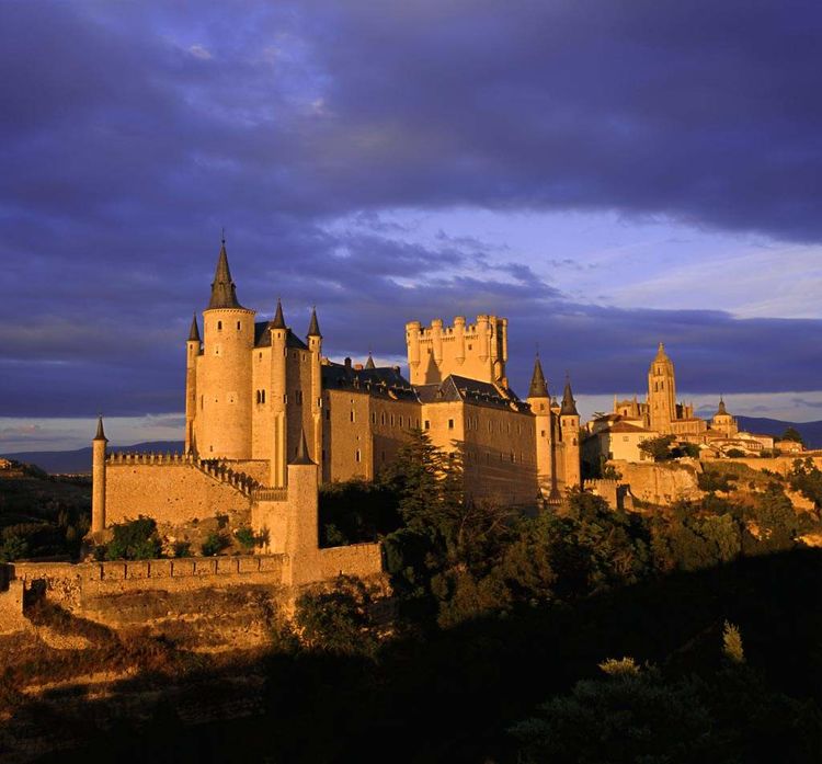 西班牙最独特的城堡之一塞戈维亚!