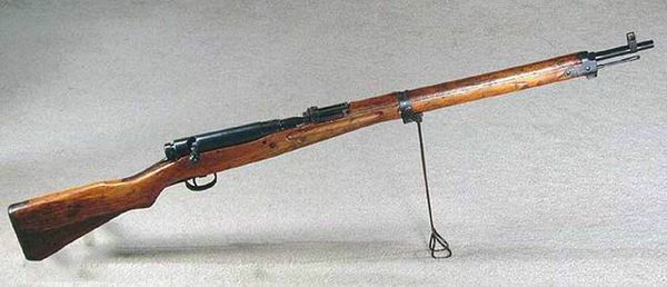 6,三八式1935年,老套筒的改进型出现,的国民政府以毛瑟 m1924 式步枪