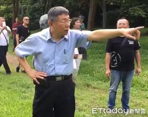 柯文哲。（图片来源：台湾“东森新闻云”）