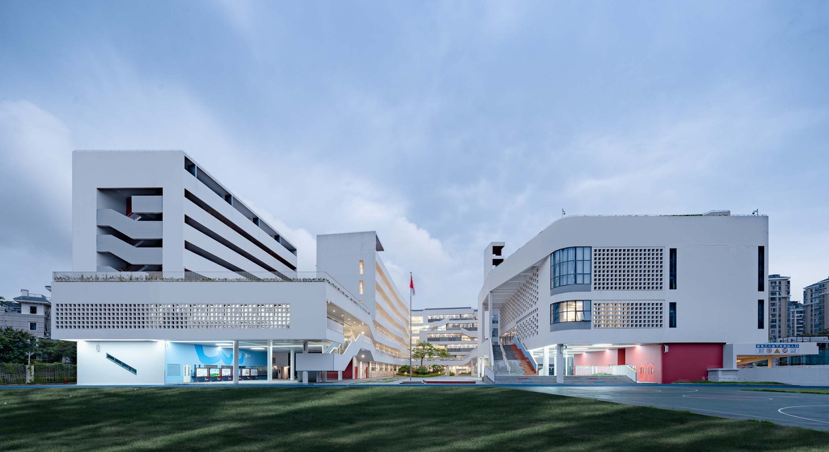 深圳前海三小荔湾小学深圳大学建筑设计研究院元本体工作室