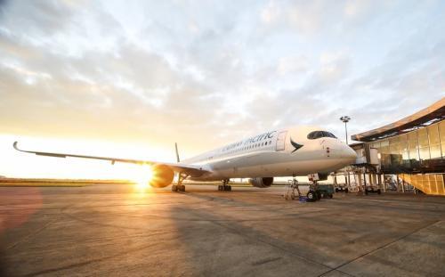 资料图:国泰航空。图片来源:国泰航空网站