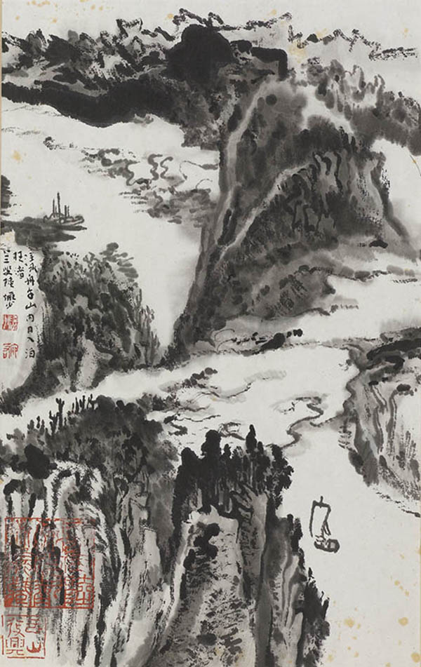 贯穿40年的陆俨少杜甫诗意呈现一波三折的创作经历