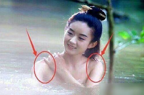 《花千骨》中,赵丽颖这种穿帮镜头